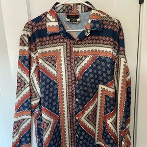 Retro Zara Button Up